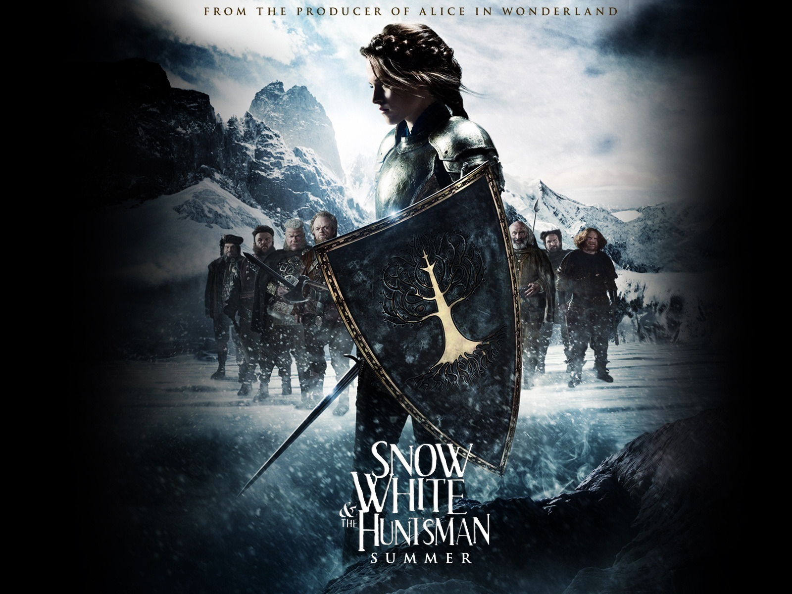 Snow White and the Huntsman Movie Poster for 1600 x 1200 resolution