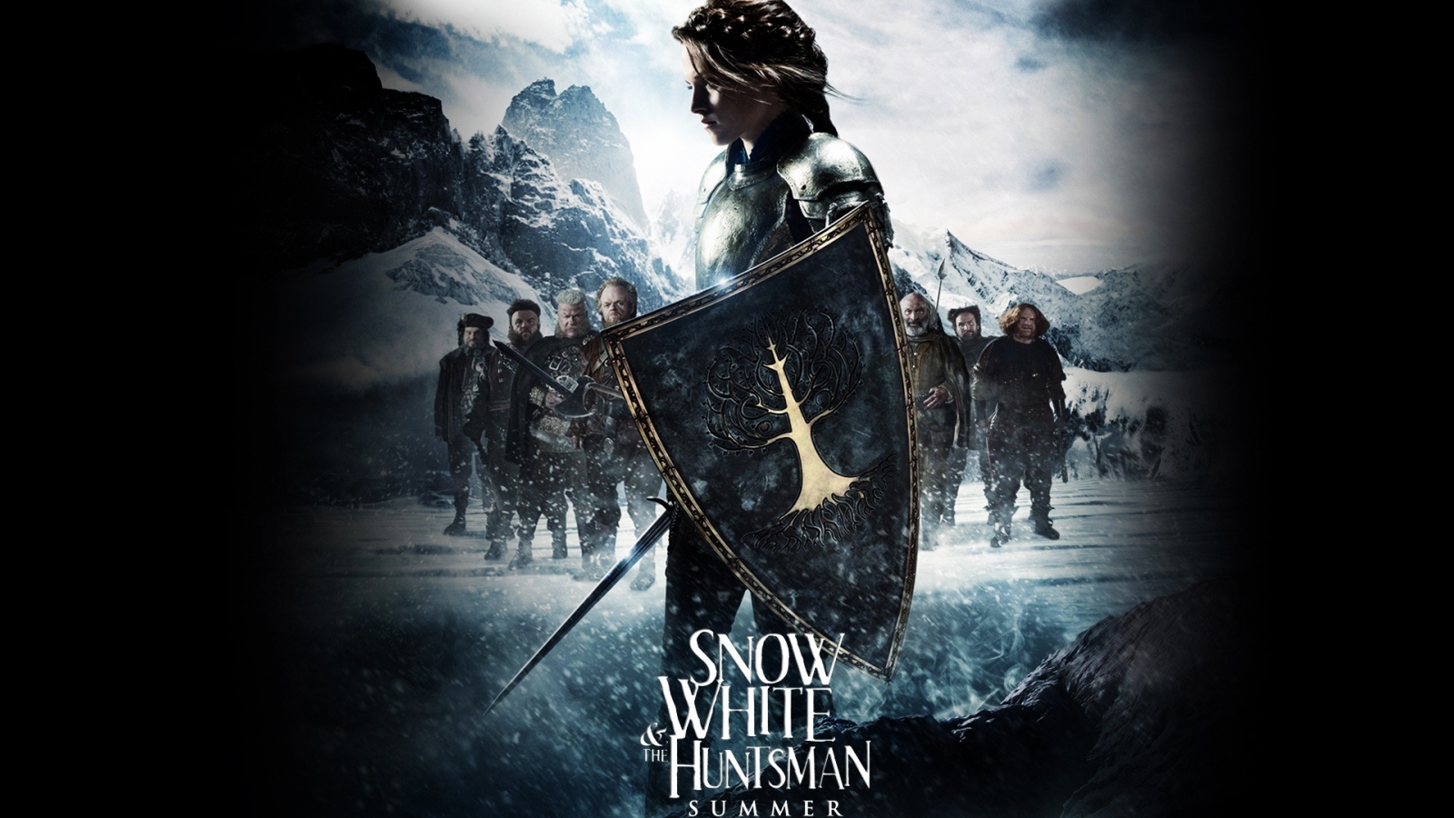 Snow White and the Huntsman Movie Poster for 1600 x 900 HDTV resolution