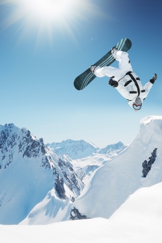 Snowboarding Adventure for 320 x 480 iPhone resolution