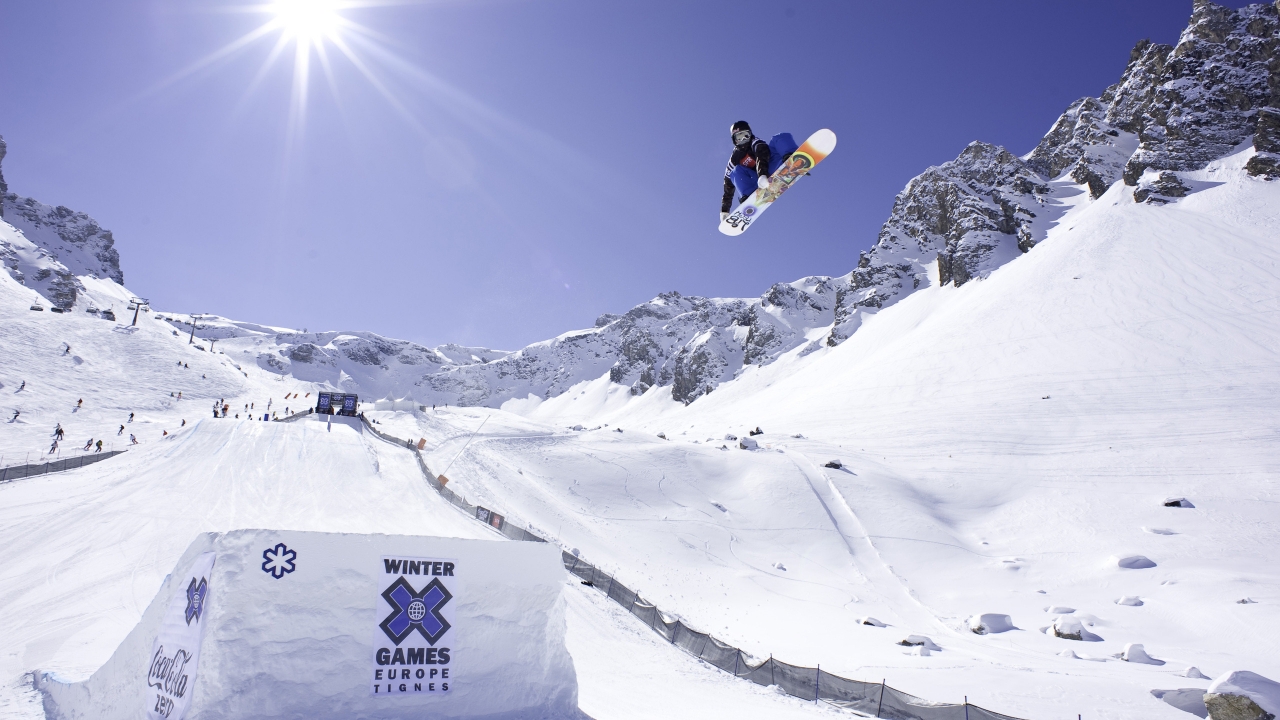 Snowboarding Season for 1280 x 720 HDTV 720p resolution