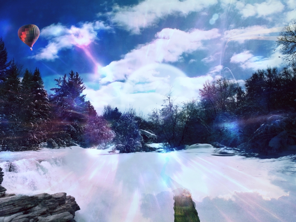 Snowy Dream for 1024 x 768 resolution