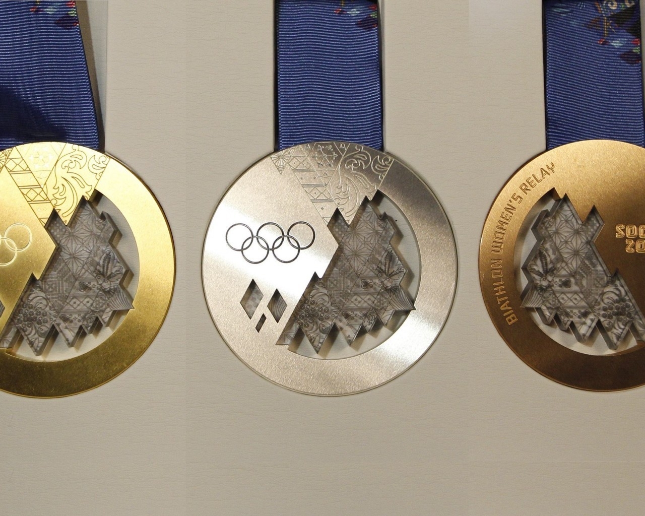 Sochi 2014 Medals for 1280 x 1024 resolution