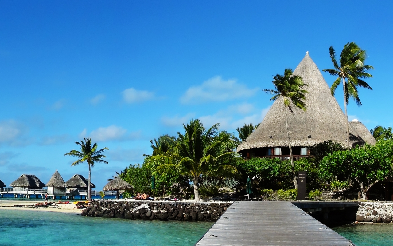 Sofitel Bora Bora for 1280 x 800 widescreen resolution