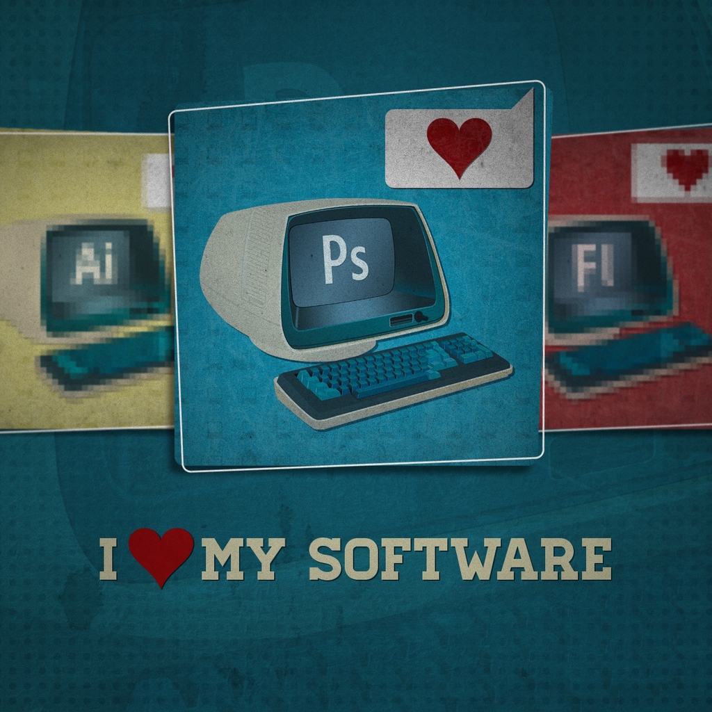 Software Love for 1024 x 1024 iPad resolution