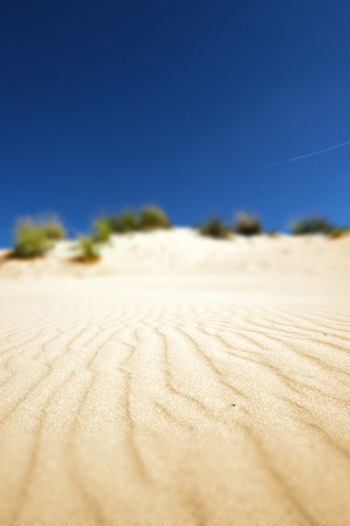 Something in Sand for 320 x 480 iPhone resolution