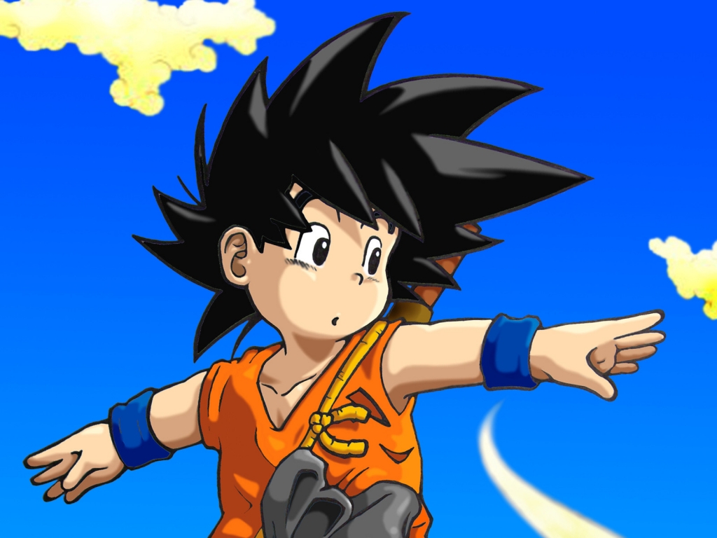 Son Goku for 1024 x 768 resolution
