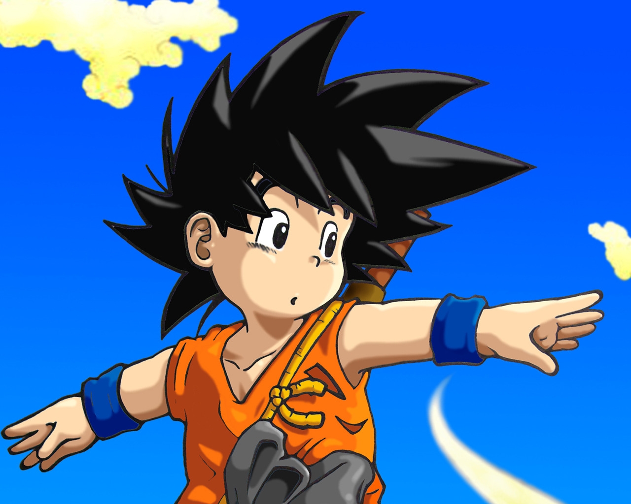 Son Goku for 1280 x 1024 resolution