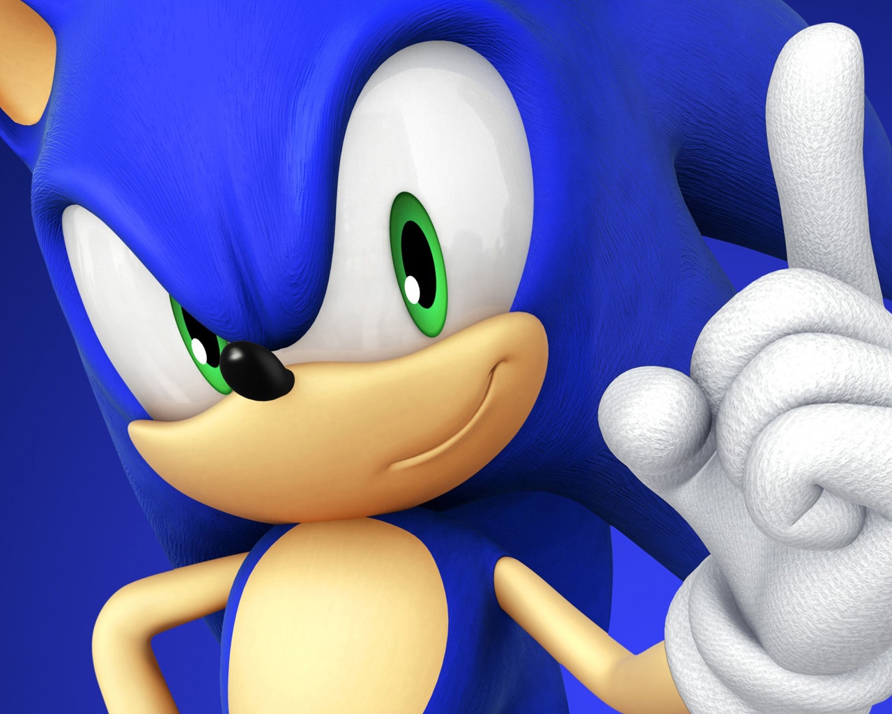 Sonic Hedgehog for 1280 x 1024 resolution