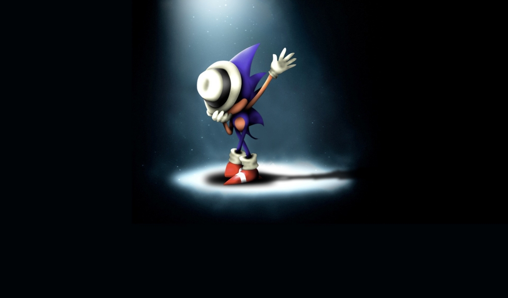 Sonic Hedgehog Michael Jackson for 1024 x 600 widescreen resolution