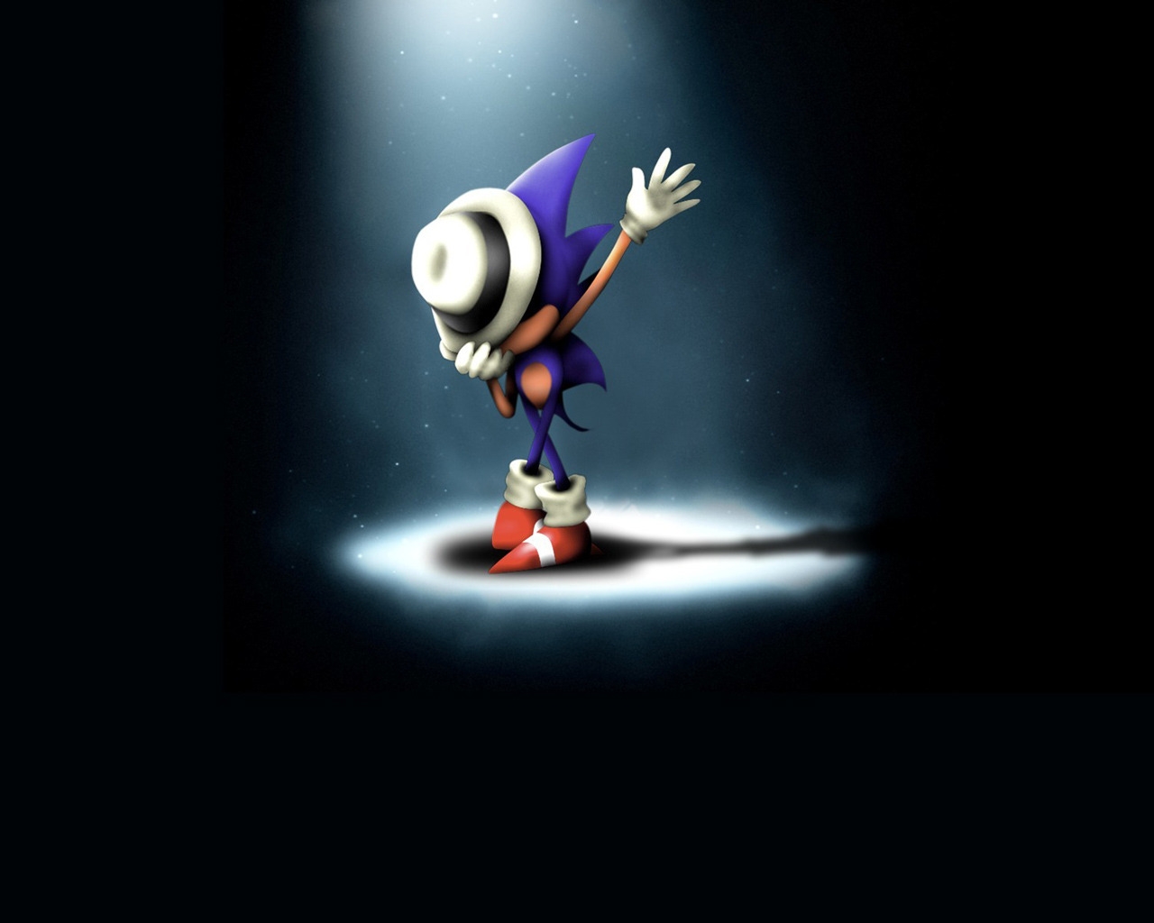 Sonic Hedgehog Michael Jackson for 1280 x 1024 resolution
