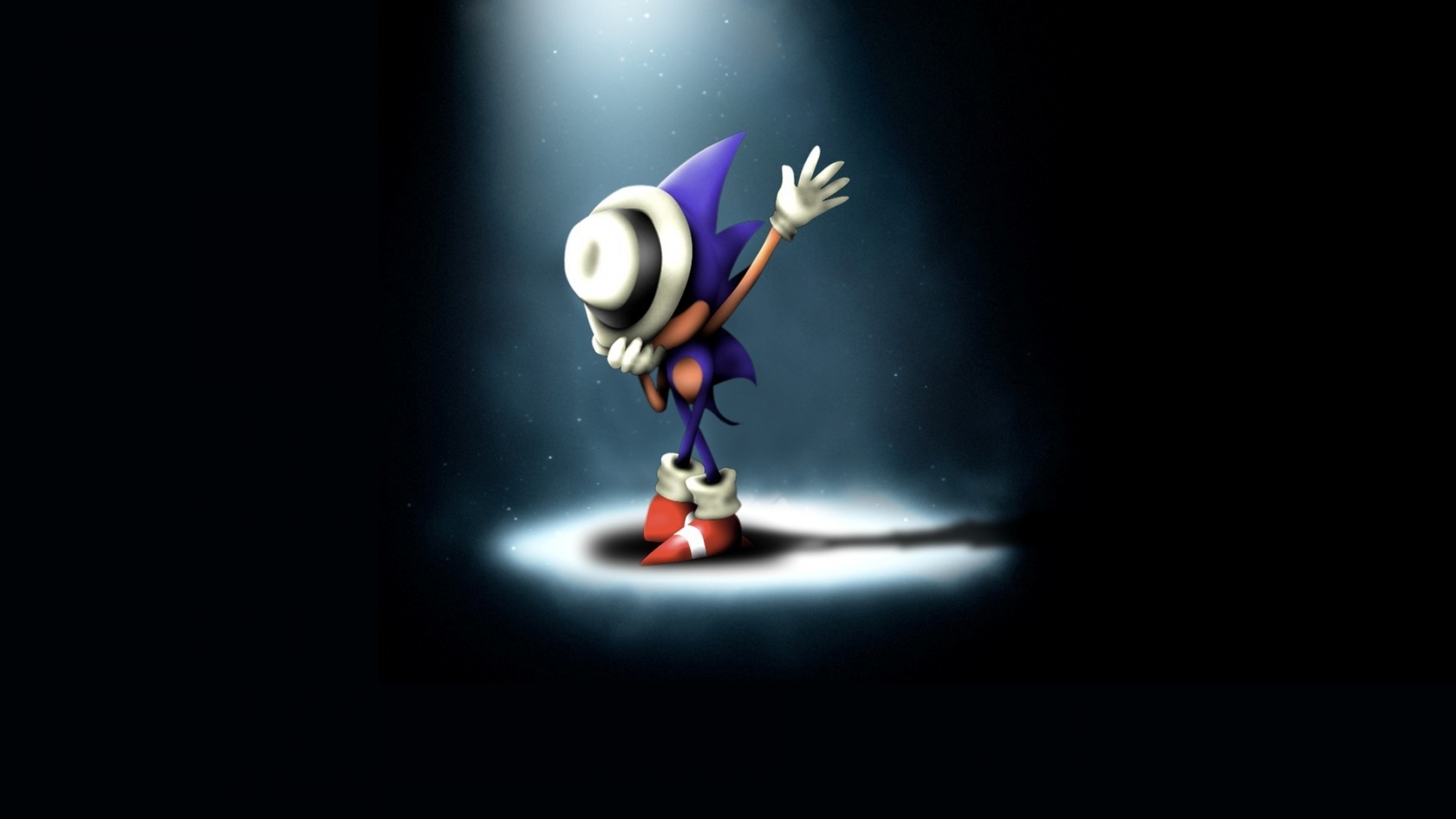 Sonic Hedgehog Michael Jackson for 1680 x 945 HDTV resolution