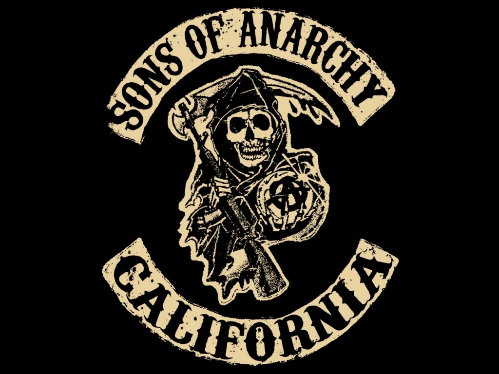 Sons of Anarchy Logo for 1024 x 768 resolution
