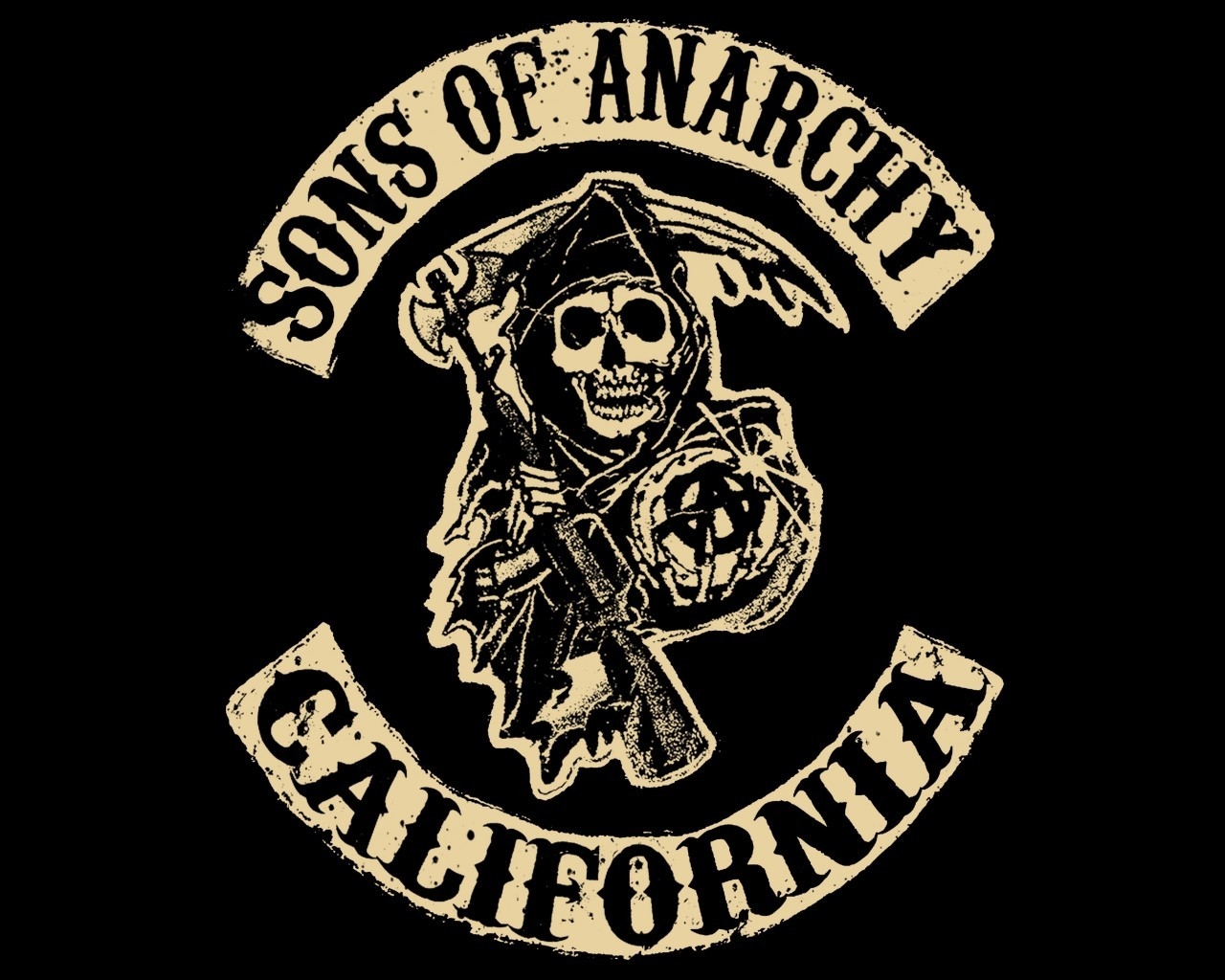 Sons of Anarchy Logo for 1280 x 1024 resolution