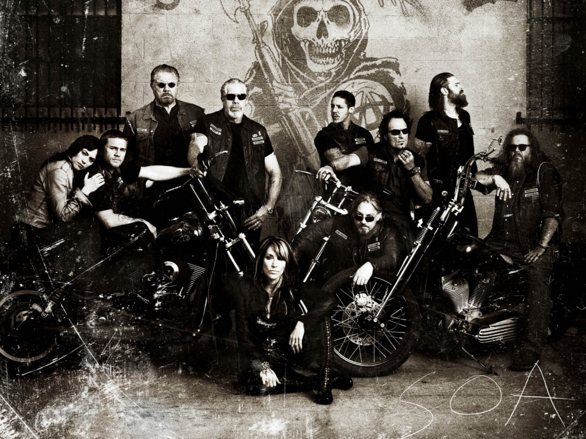 Sons of Anarchy Television Drama for 1152 x 864 resolution