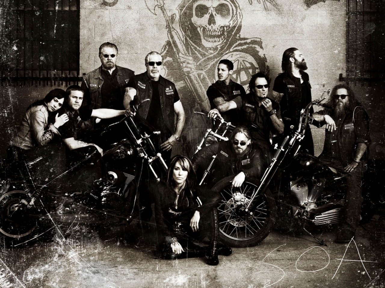 Sons of Anarchy Television Drama for 1280 x 960 resolution
