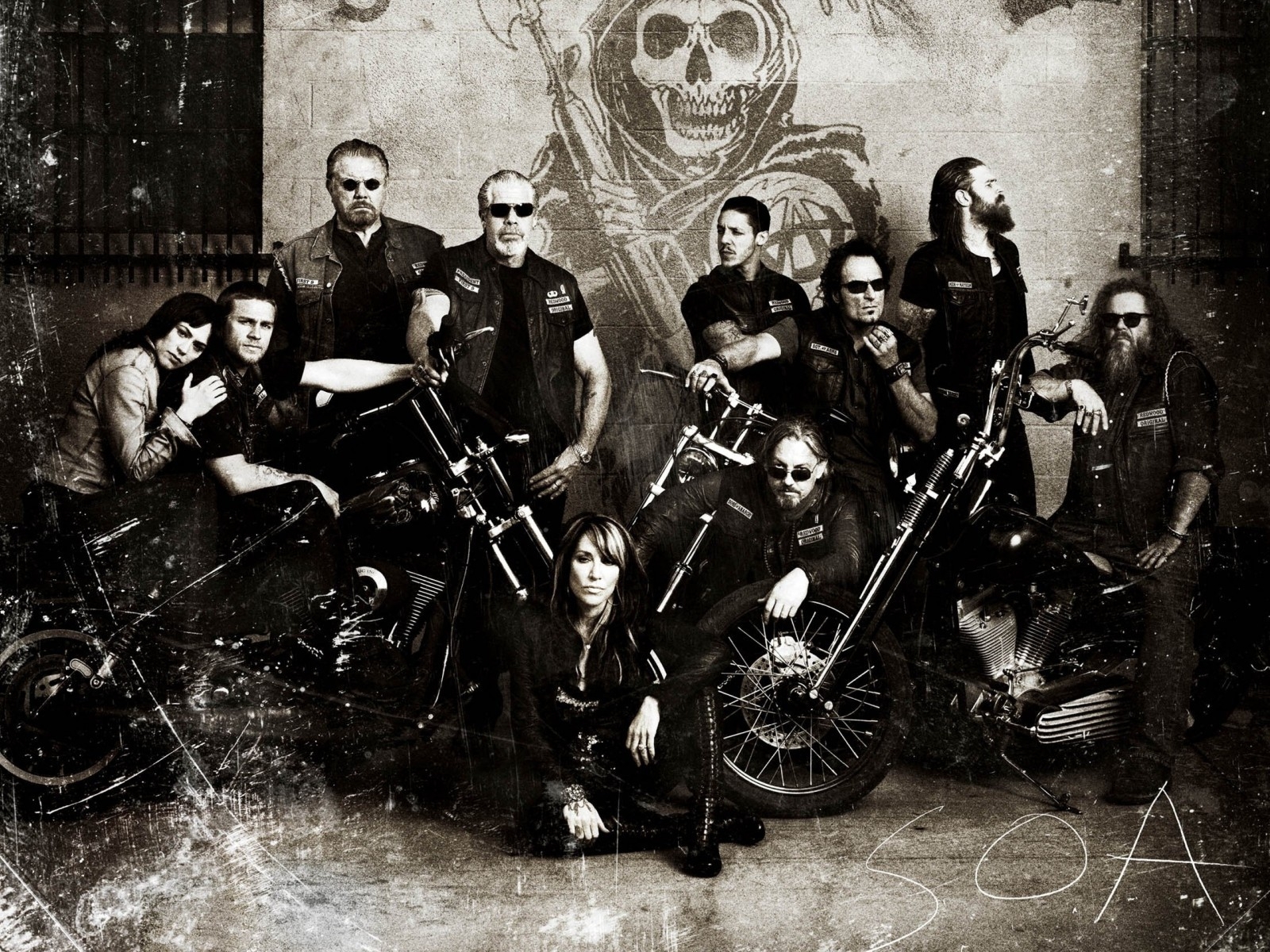 Sons of Anarchy Television Drama for 1600 x 1200 resolution