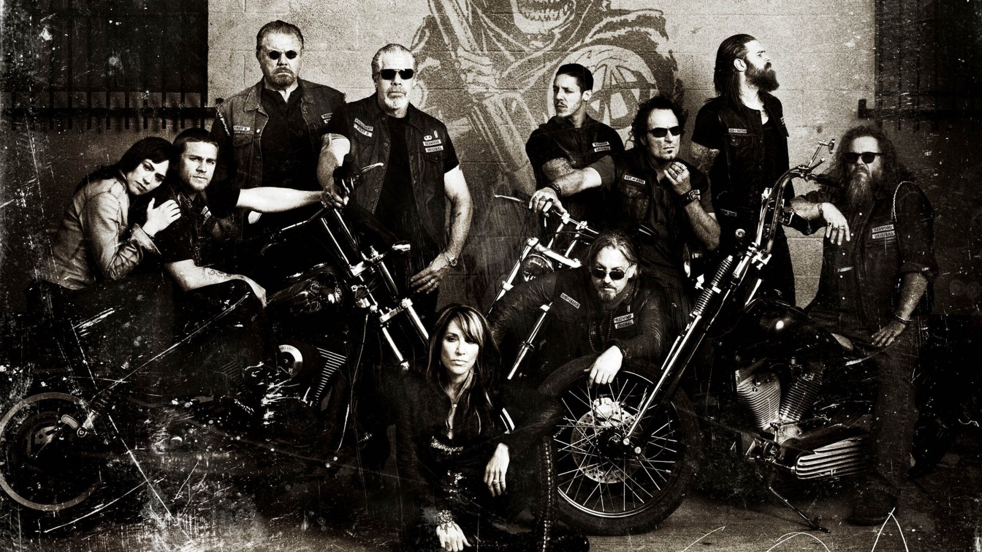 Sons of Anarchy Television Drama for 1920 x 1080 HDTV 1080p resolution