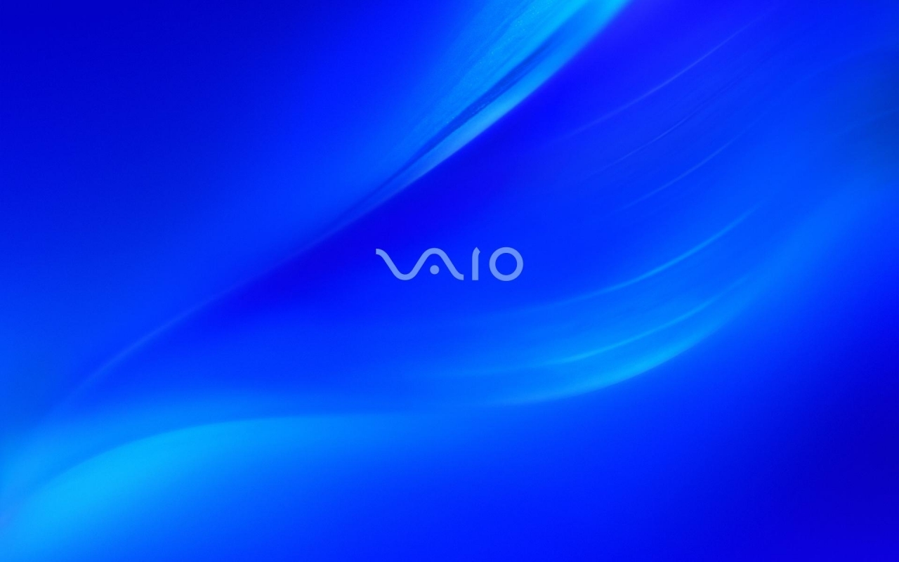  Sony  Blue  Vaio breeze 1280 x 800 widescreen Wallpaper 