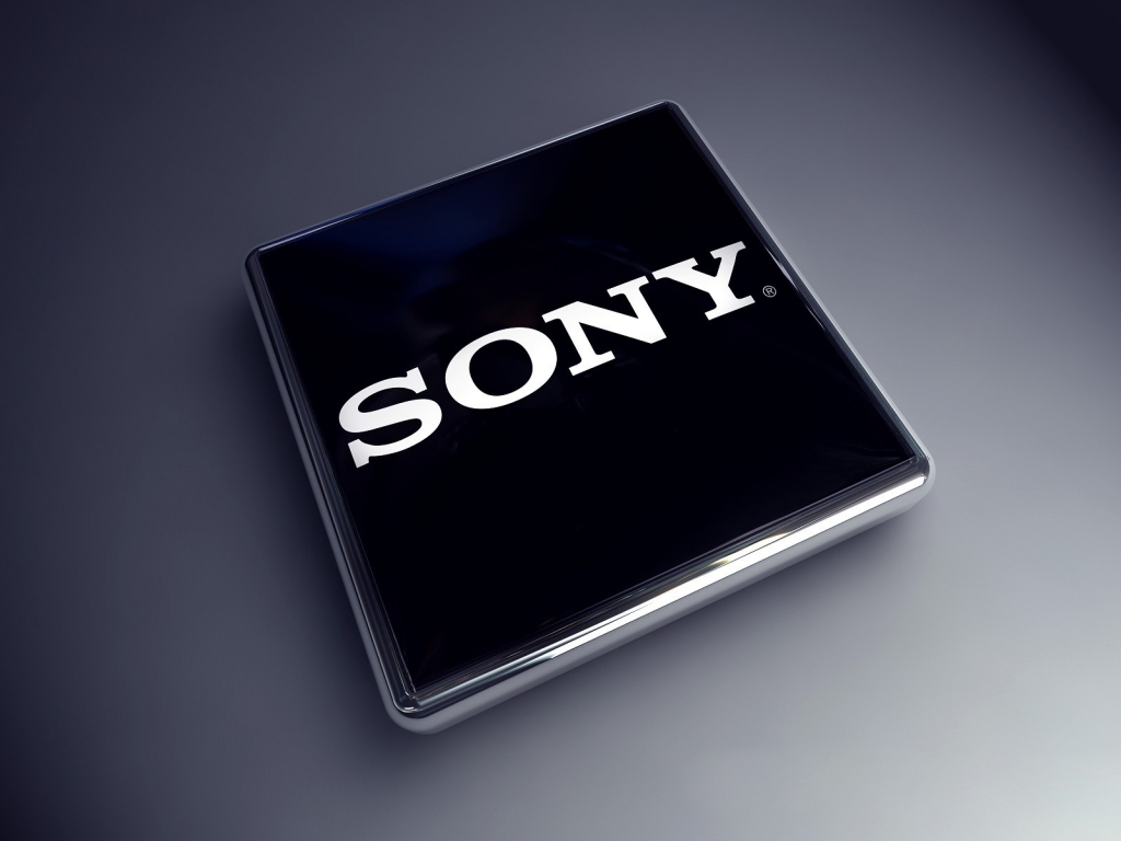Sony Logo 3D for 1024 x 768 resolution