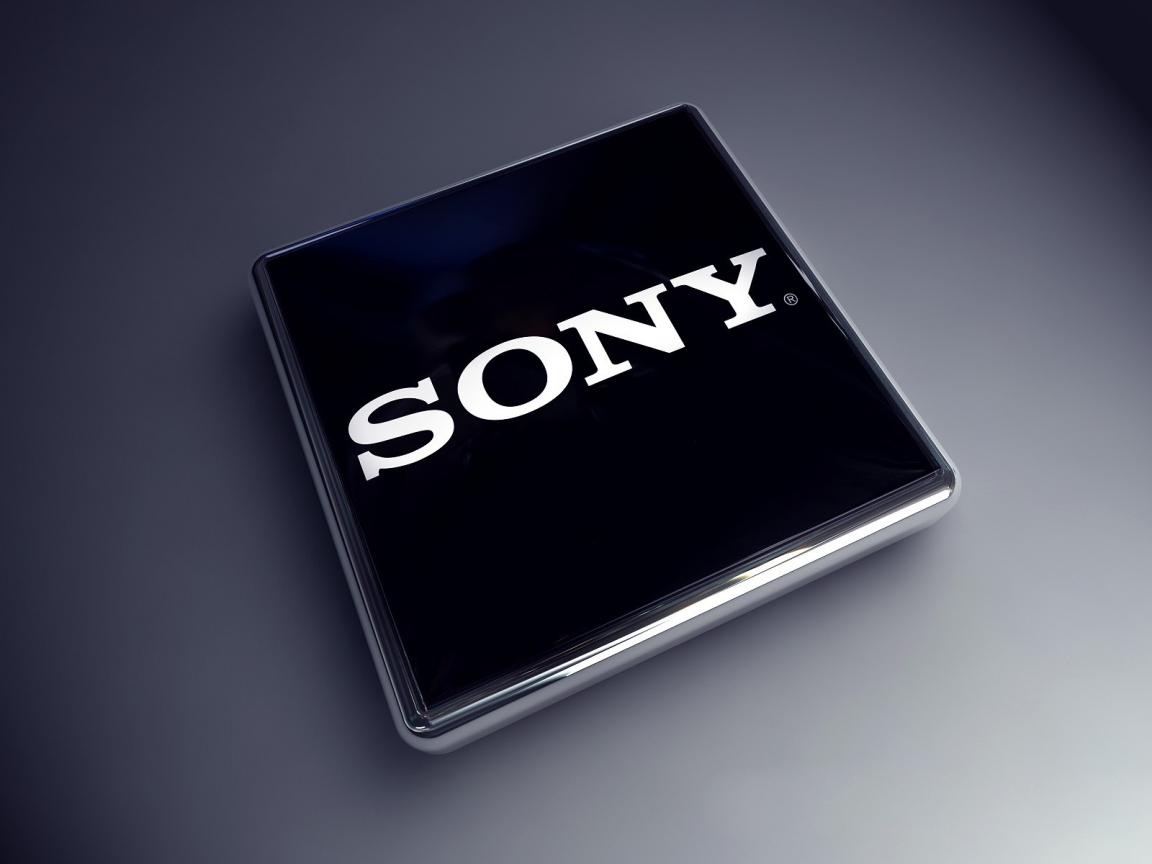 Sony Logo 3D for 1152 x 864 resolution