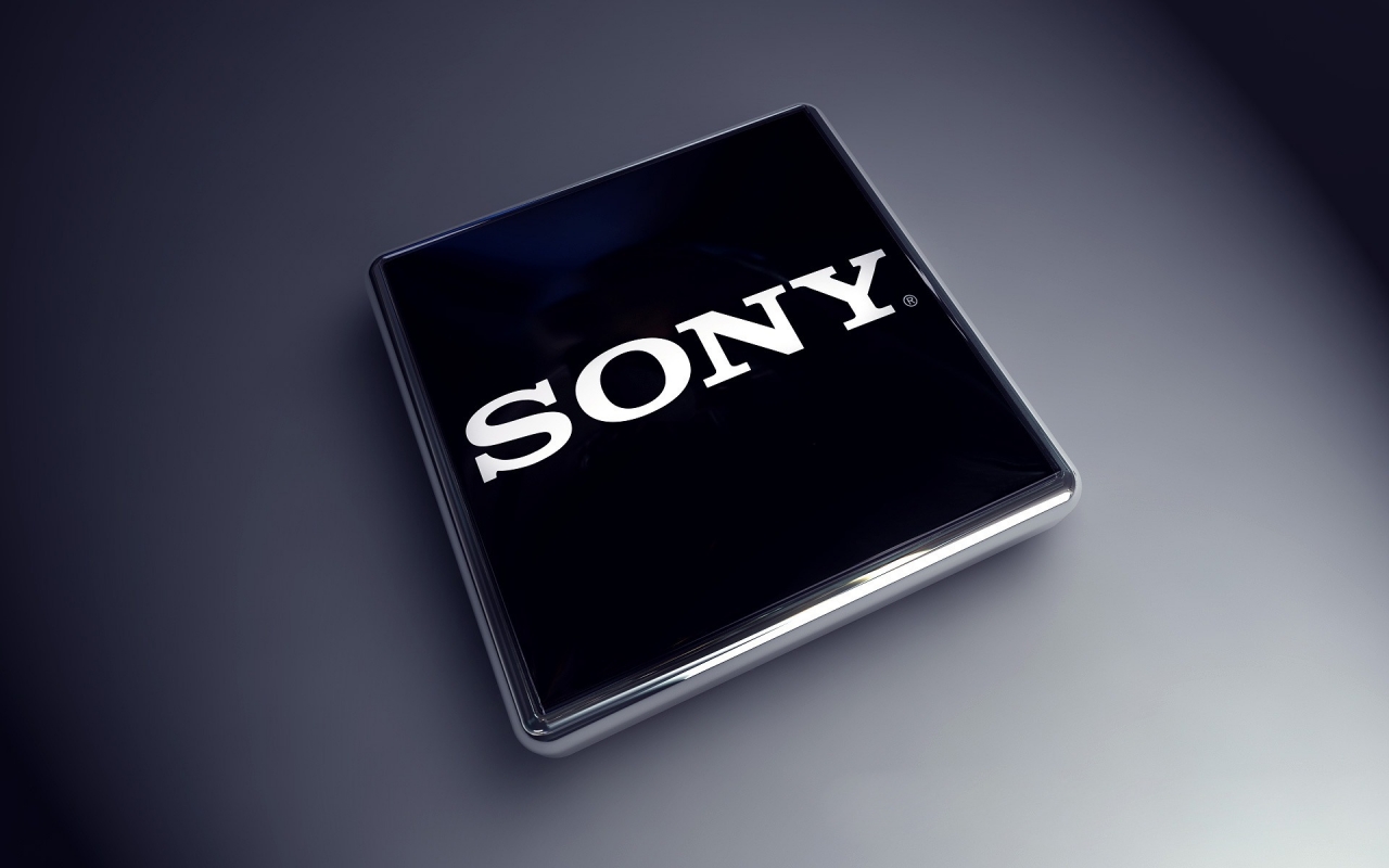 Sony Logo 3D for 1280 x 800 widescreen resolution