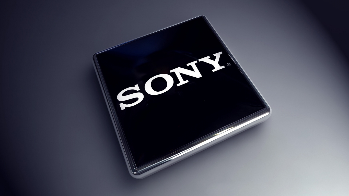 Sony Logo 3D for 1366 x 768 HDTV resolution