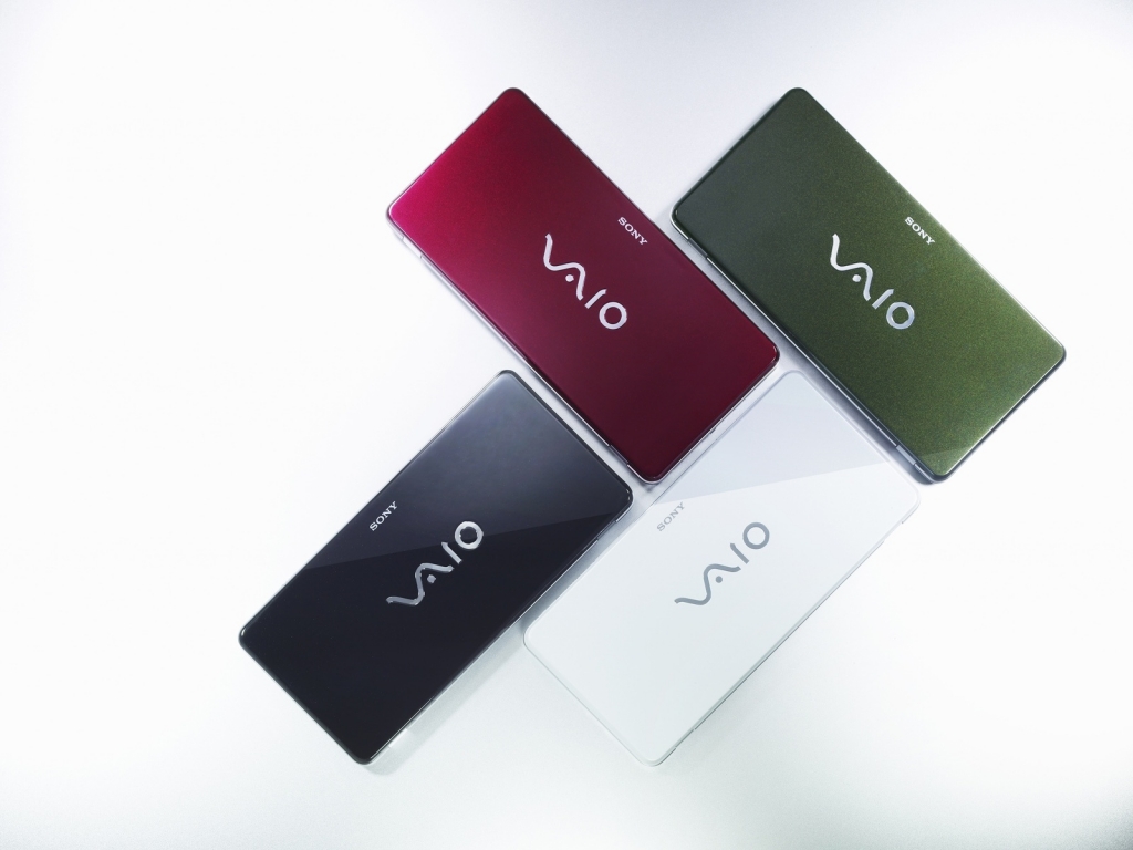 Sony Vaio 4 colors game for 1024 x 768 resolution