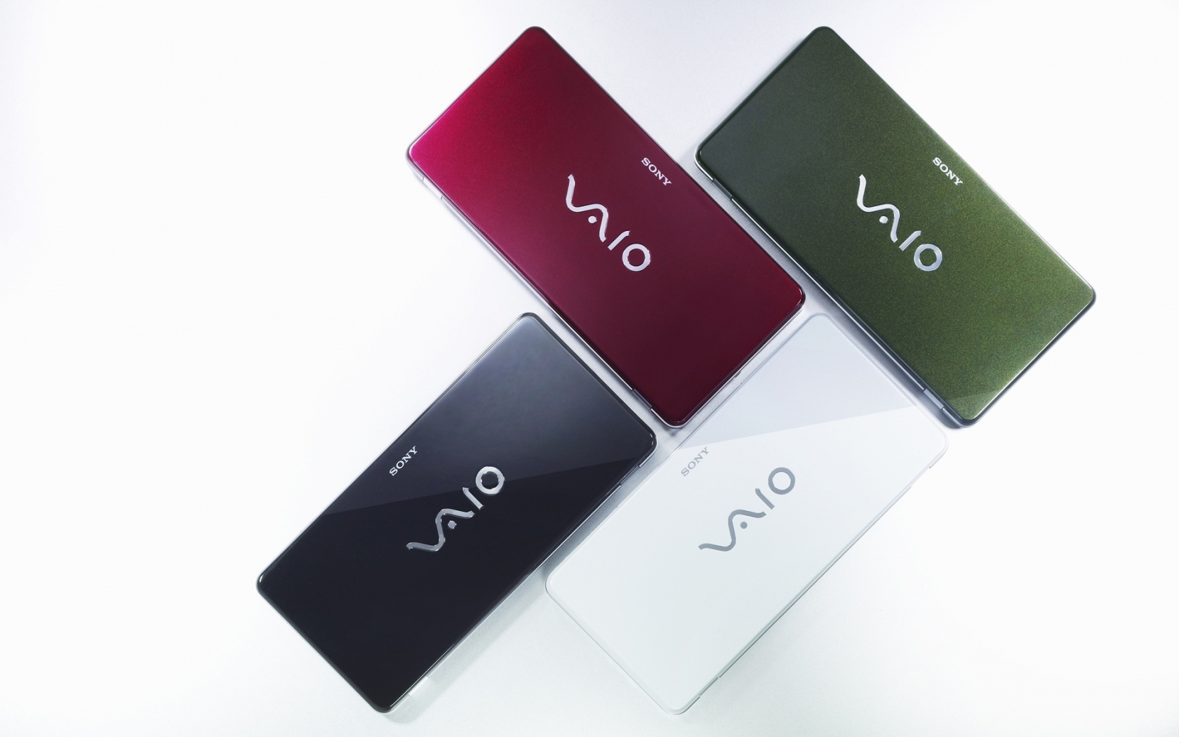 Sony Vaio 4 colors game for 1680 x 1050 widescreen resolution