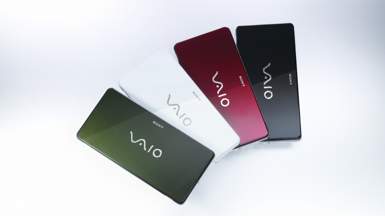 Sony Vaio 4 great colors for 1280 x 720 HDTV 720p resolution