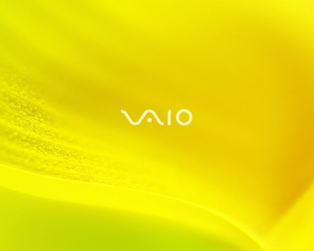 Sony VAIO Tender Yellow for 1280 x 1024 resolution