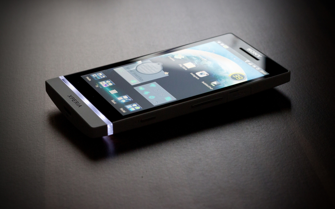 Sony Xperia for 1280 x 800 widescreen resolution