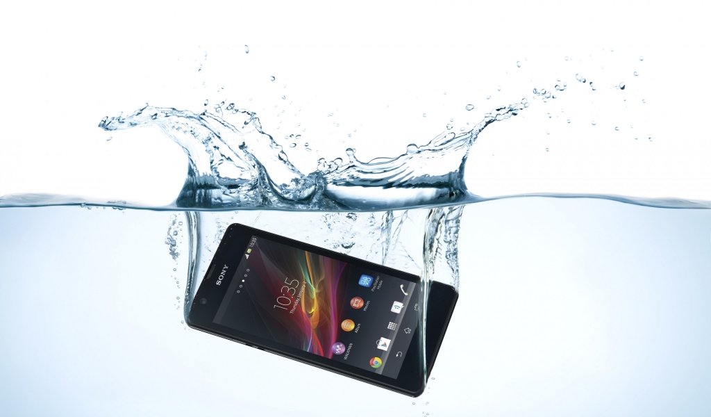 Sony Xperia Swimming for 1024 x 600 widescreen resolution