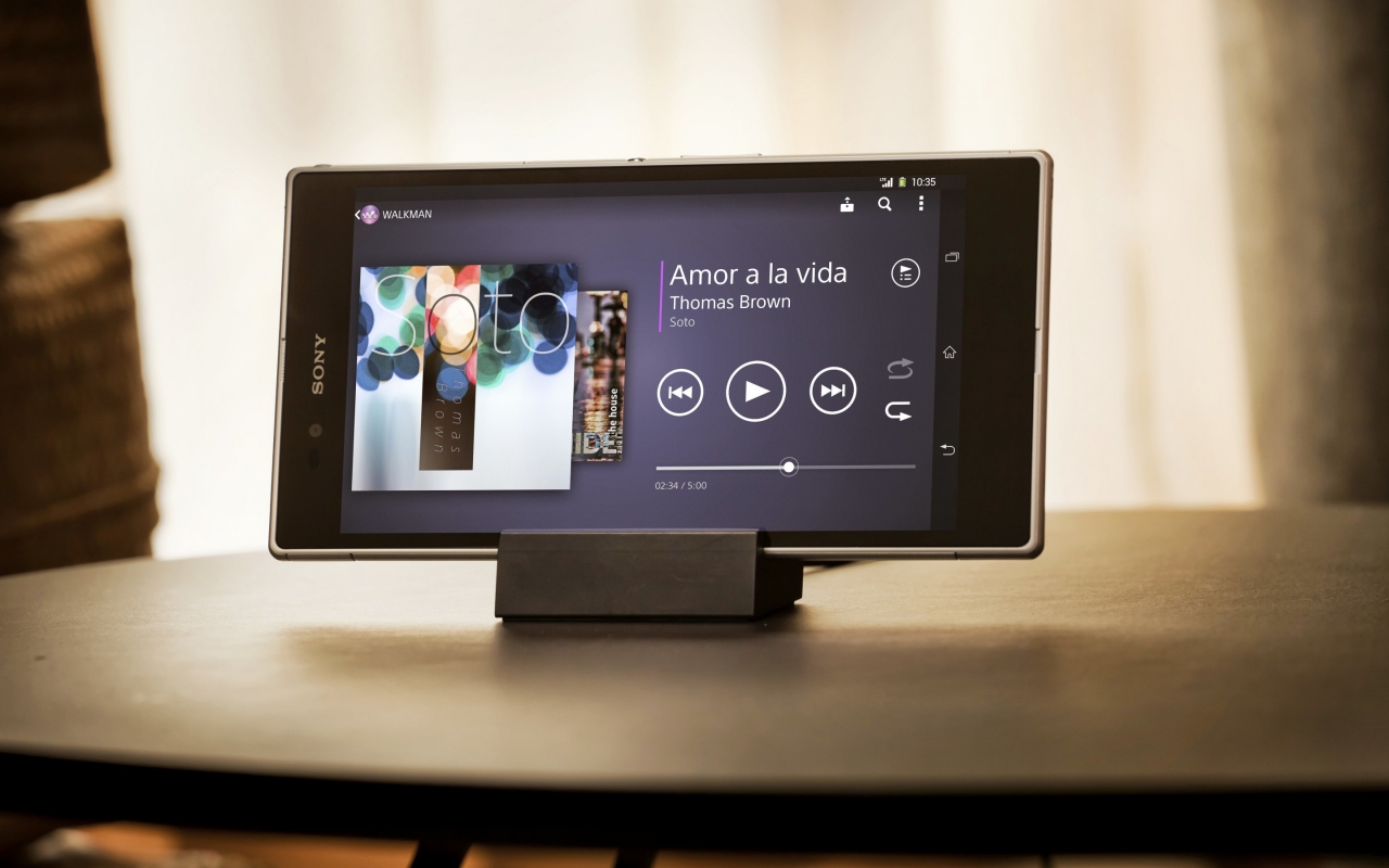 Sony Xperia Z Ultra for 1280 x 800 widescreen resolution