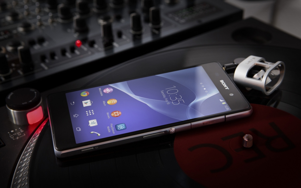 Sony Xperia Z2 for 1280 x 800 widescreen resolution