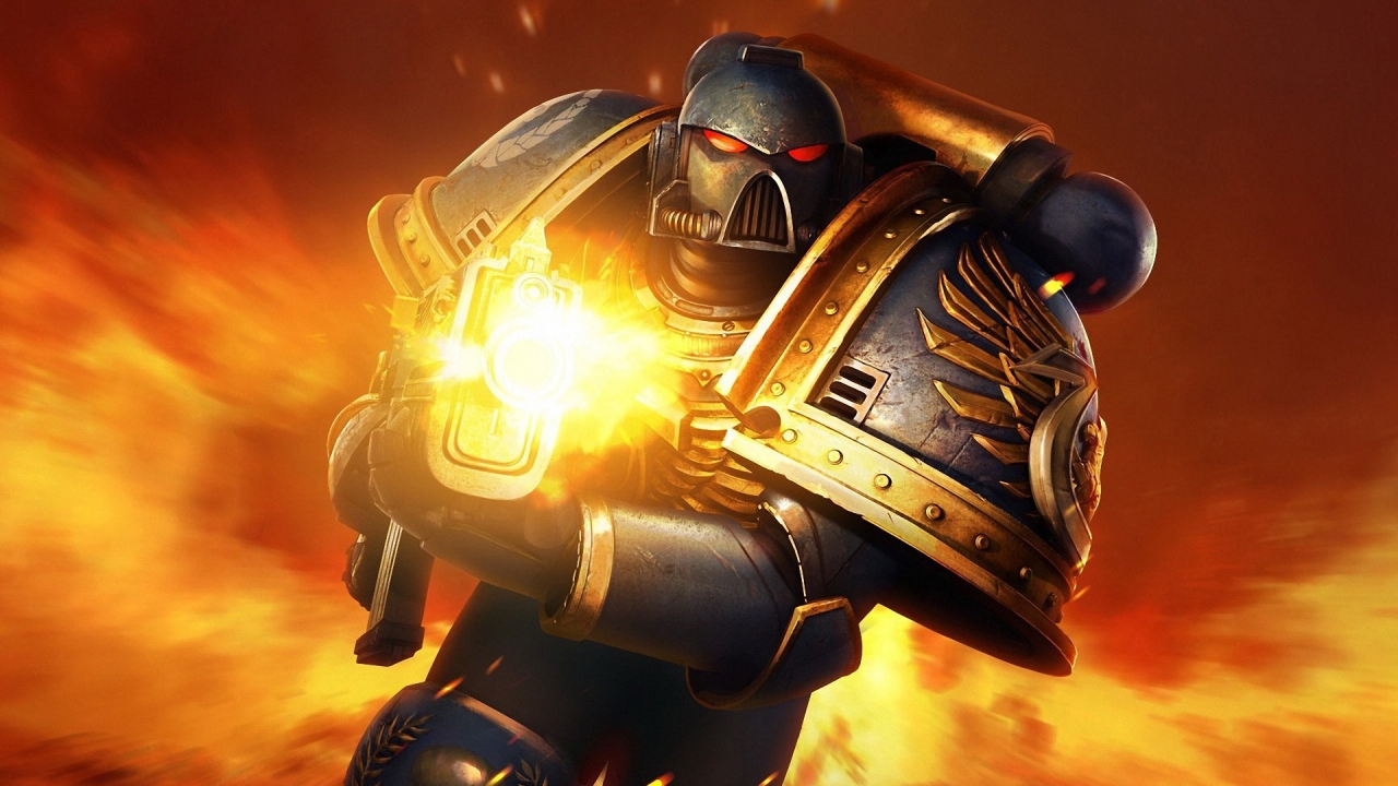 Space Marines Warhammer 40000 for 1280 x 720 HDTV 720p resolution