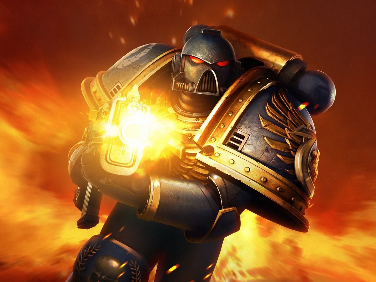 Space Marines Warhammer 40000 for 1280 x 960 resolution