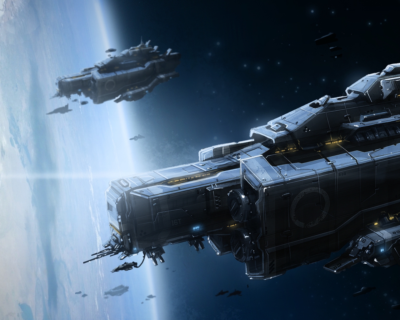 Space Ships for 1280 x 1024 resolution