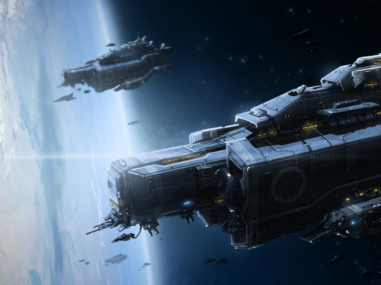 Space Ships for 1280 x 960 resolution
