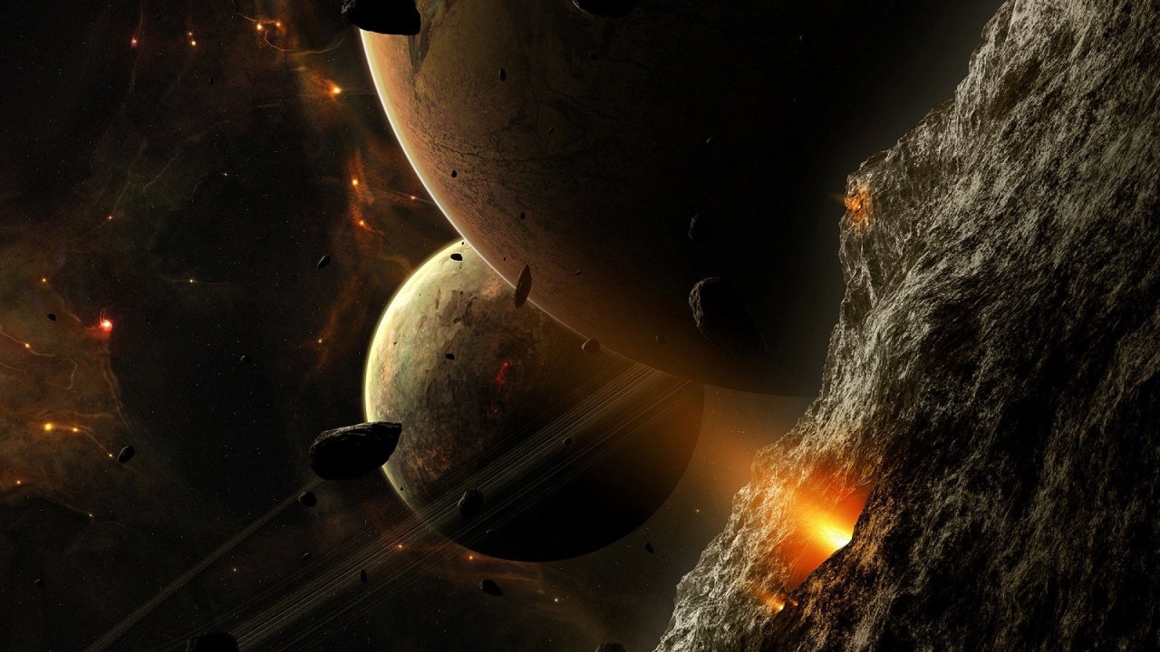 Space World for 1280 x 720 HDTV 720p resolution