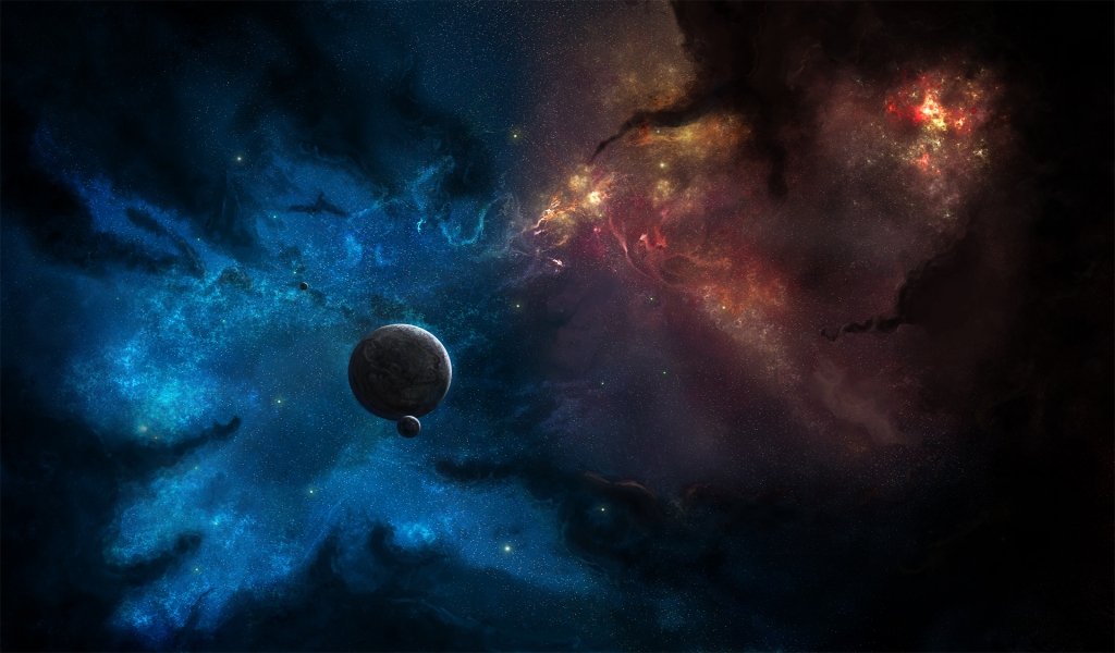Space World Corner for 1024 x 600 widescreen resolution