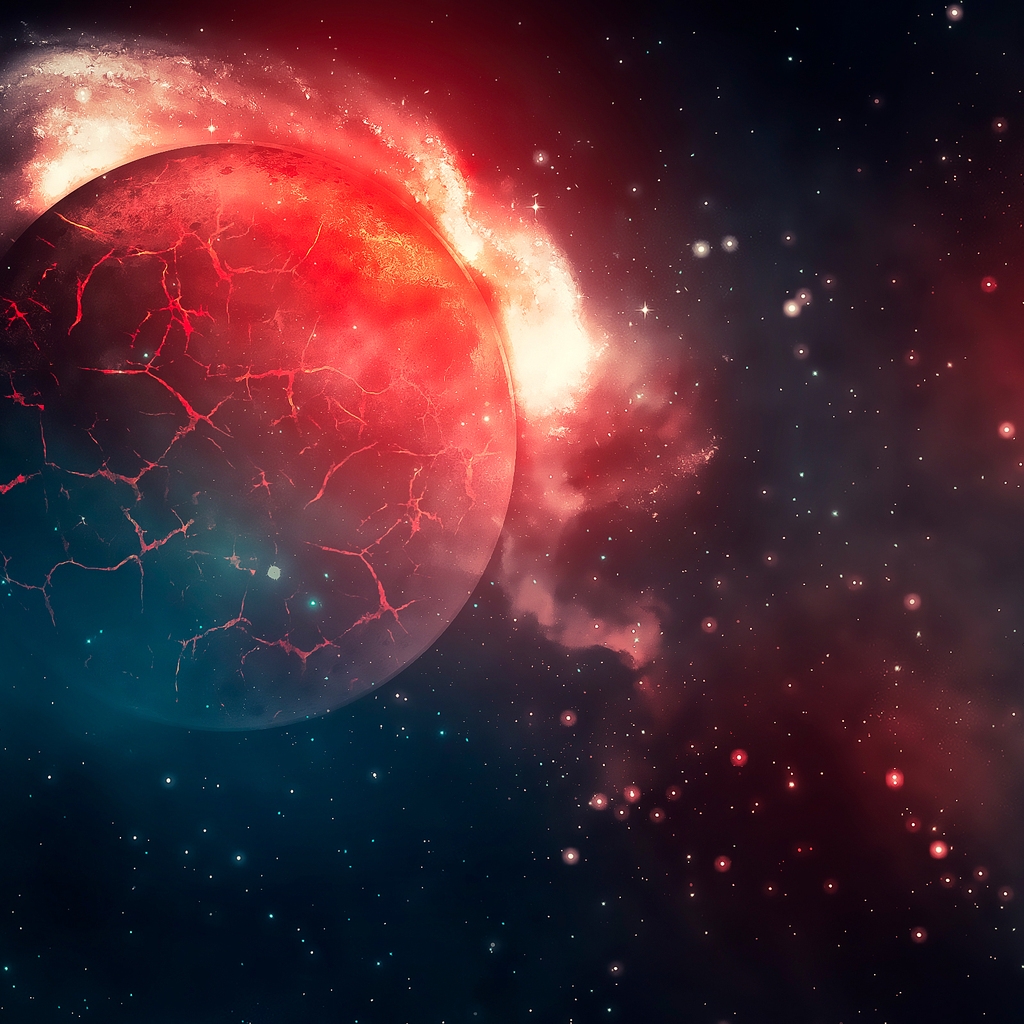 Space World Disaster for 1024 x 1024 iPad resolution