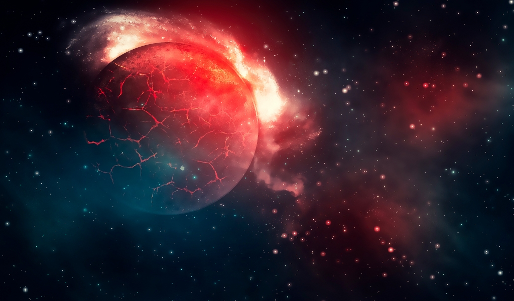 Space World Disaster for 1024 x 600 widescreen resolution
