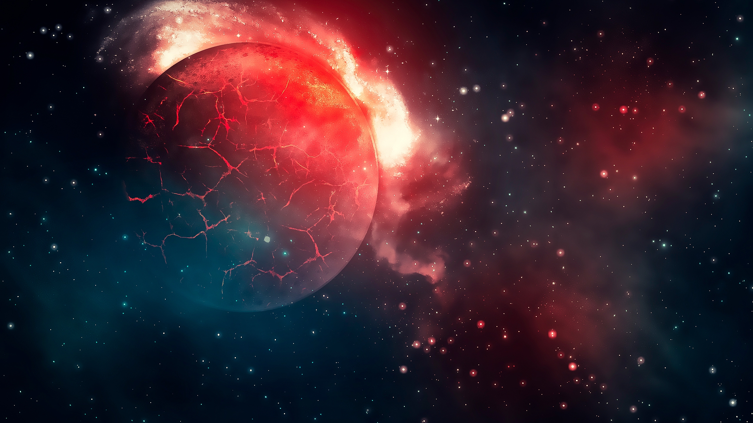 Space World Disaster for 2560x1440 HDTV resolution