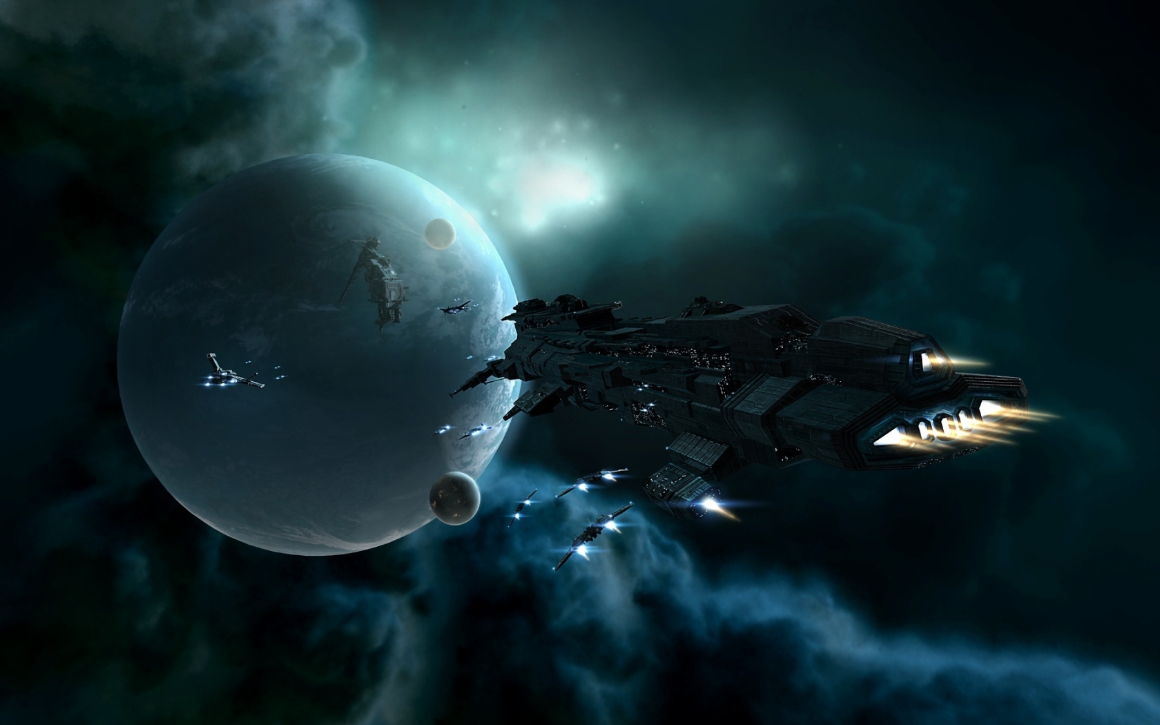 Spacecraft for 1680 x 1050 widescreen resolution