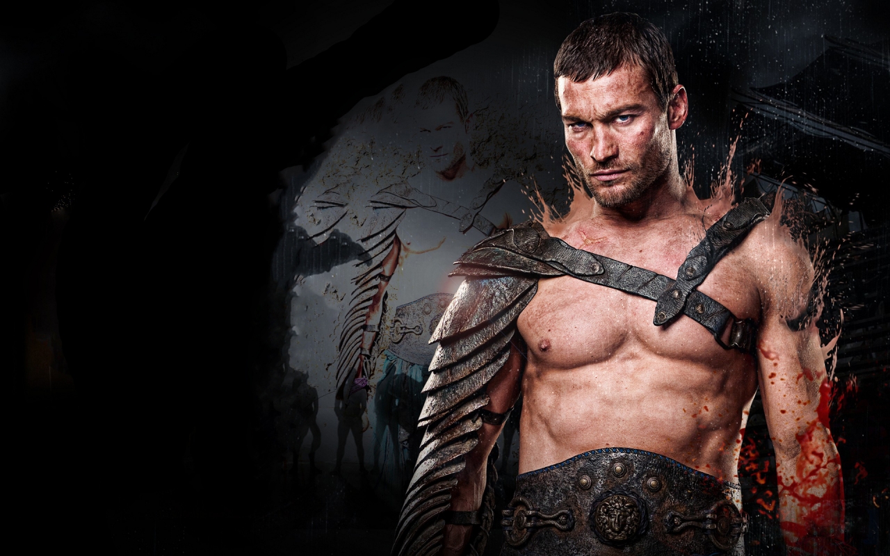 Spartacus Actor for 1280 x 800 widescreen resolution