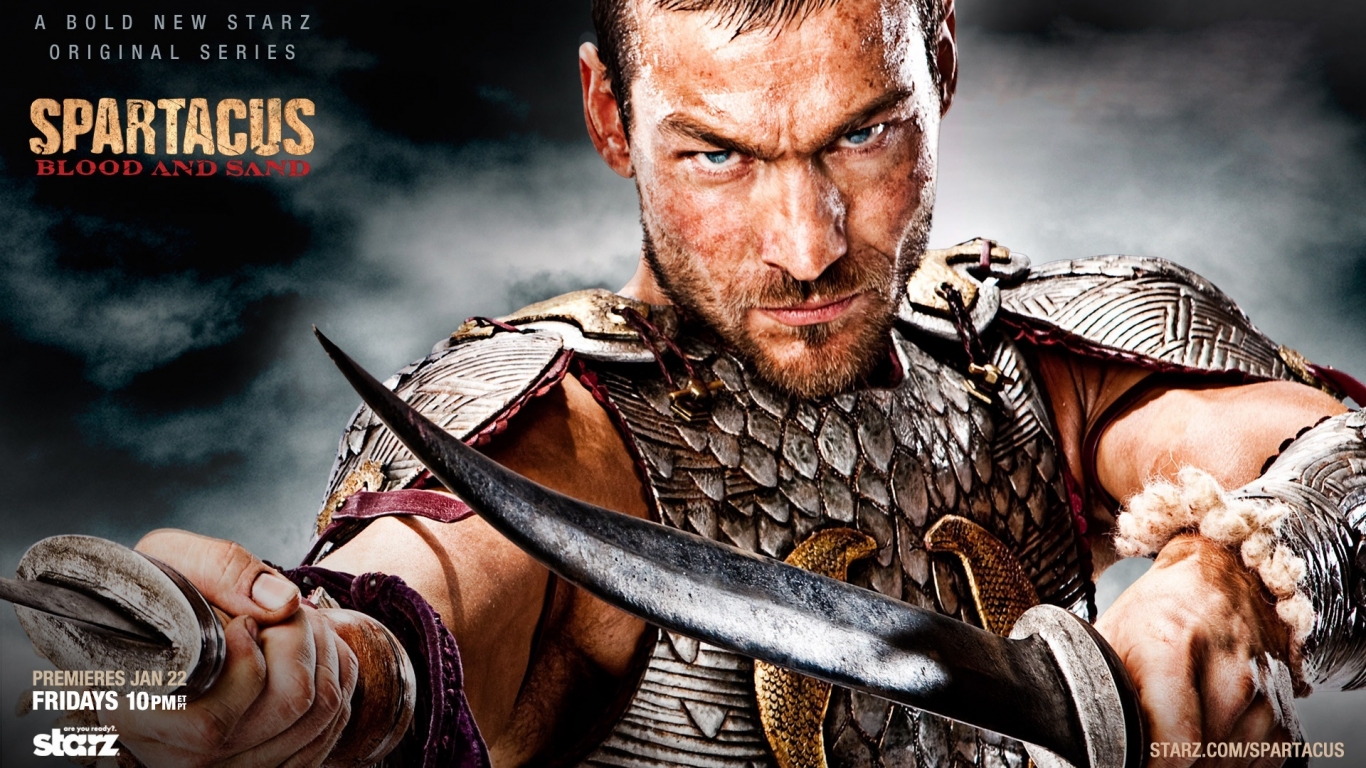Spartacus: Blood and Sand for 1366 x 768 HDTV resolution