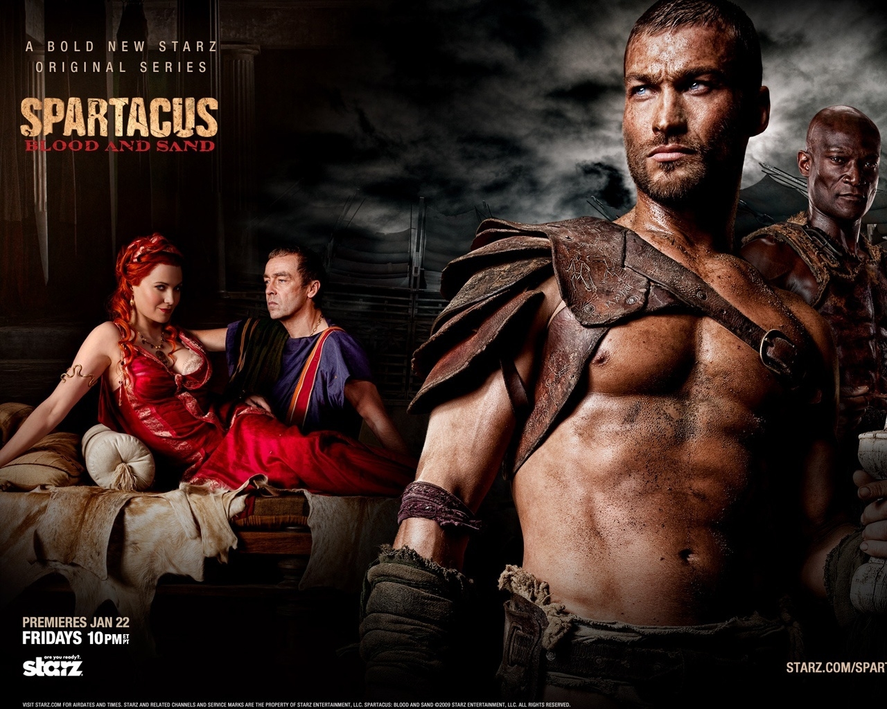 Spartacus: Blood and Sand Tv Series for 1280 x 1024 resolution