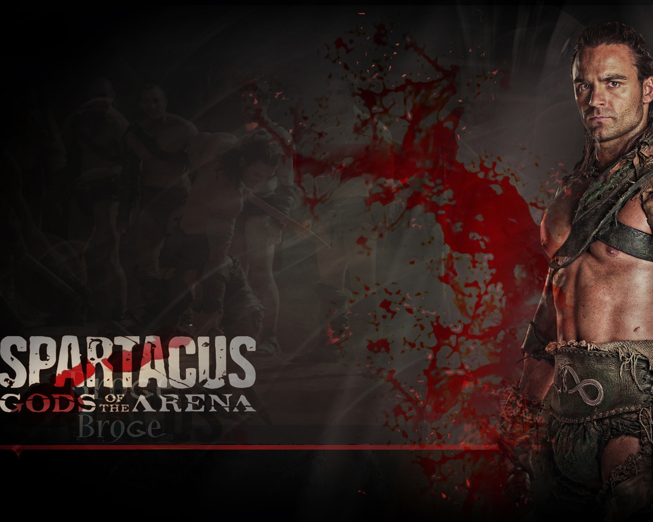 Spartacus Gannicus for 1280 x 1024 resolution