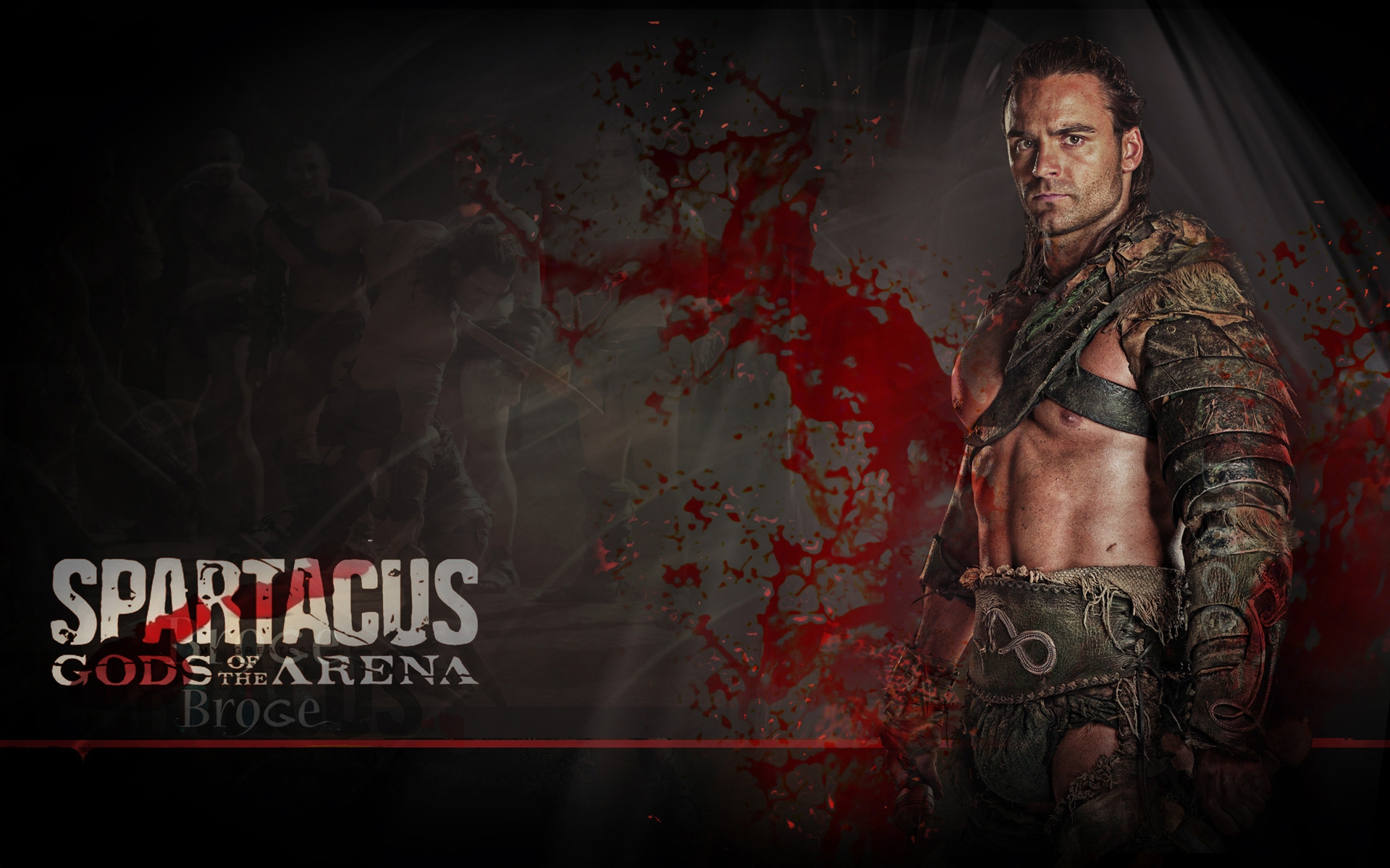 Spartacus Gannicus for 1920 x 1200 widescreen resolution