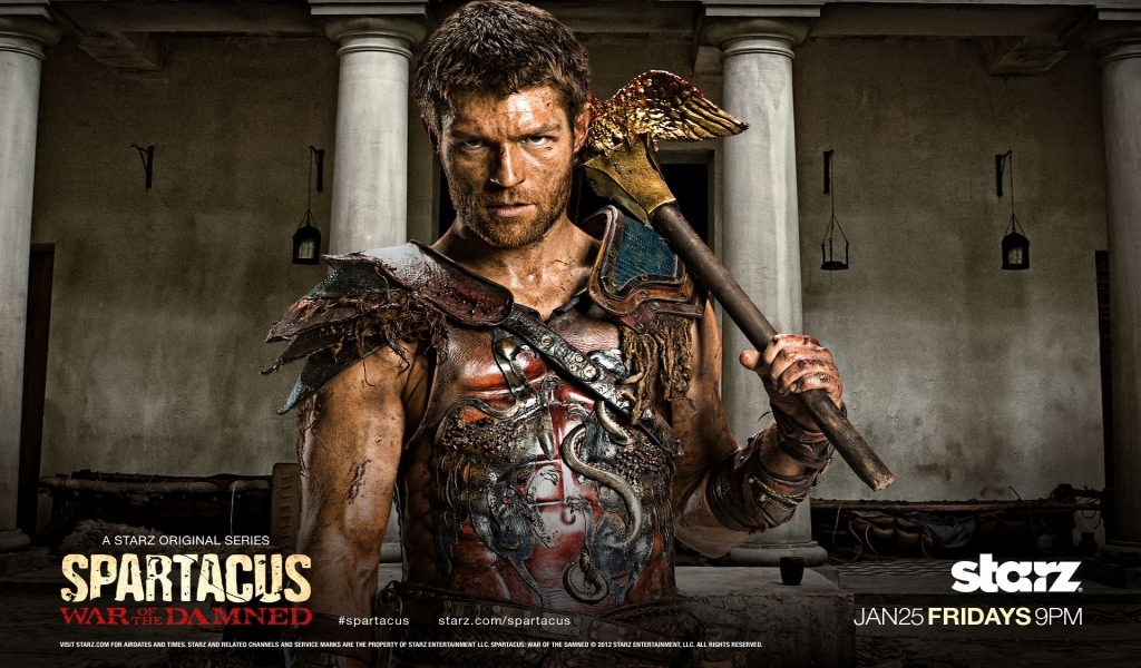 Spartacus Season 3 for 1024 x 600 widescreen resolution
